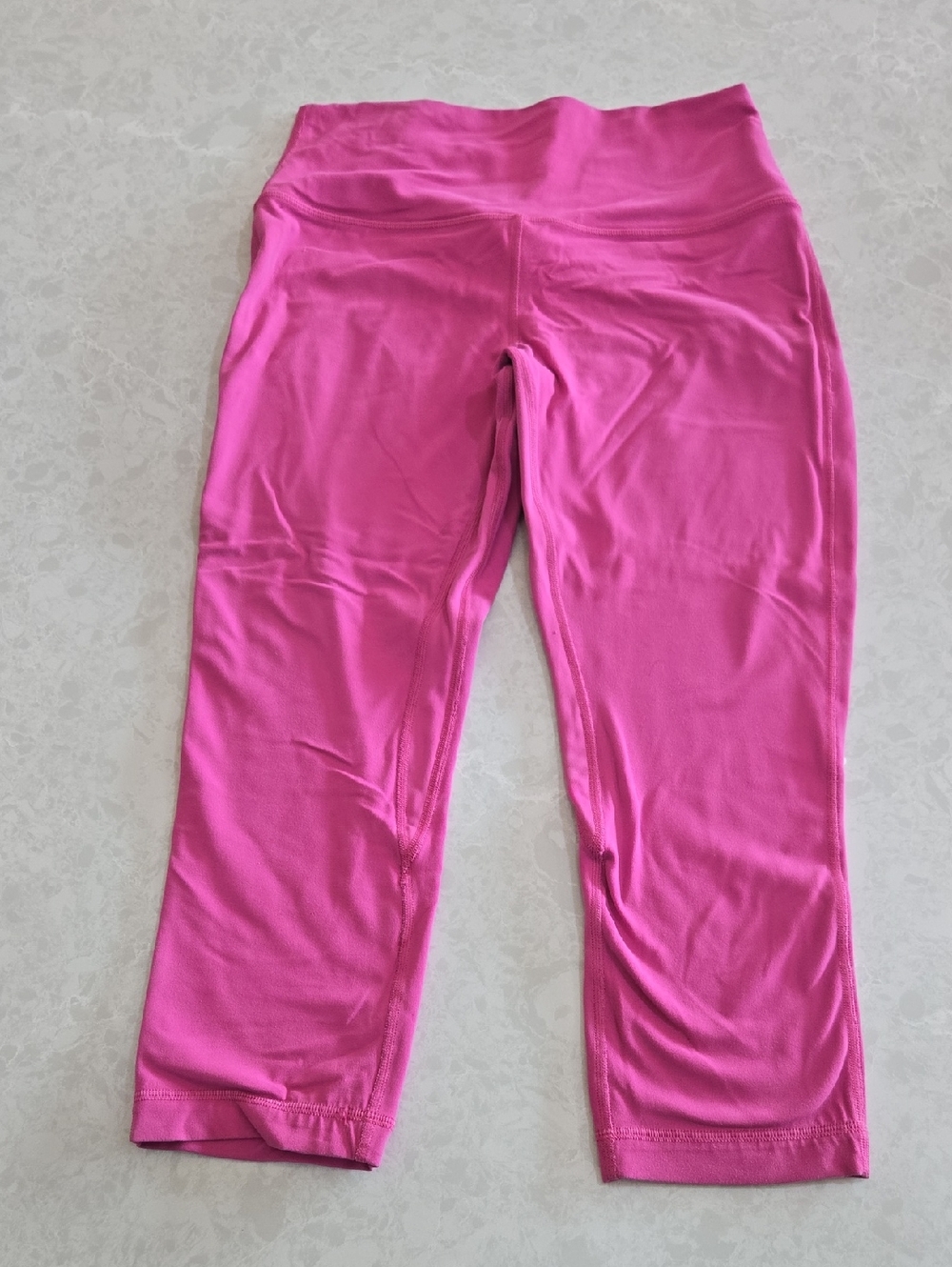 Lululemon Cropped Pink Align Leggings Size 10